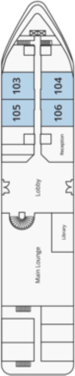 Cairo Deck plan