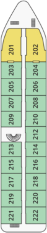 Pharoah Deck plan