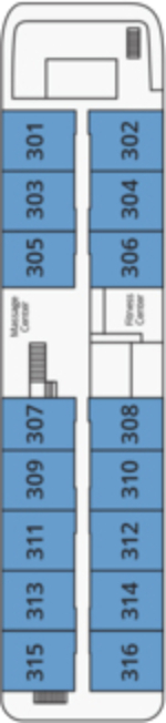 Pyramid Deck plan