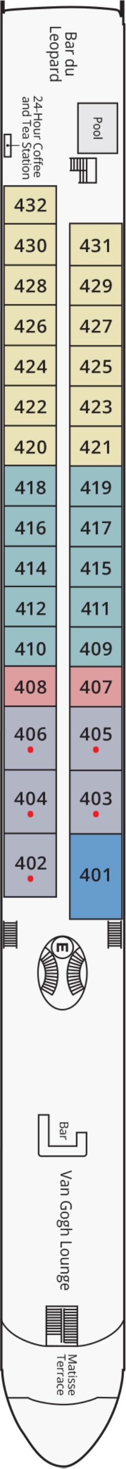 Camargue Deck plan