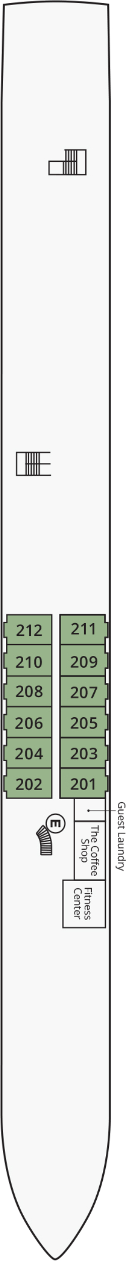 Saint Remy Deck plan