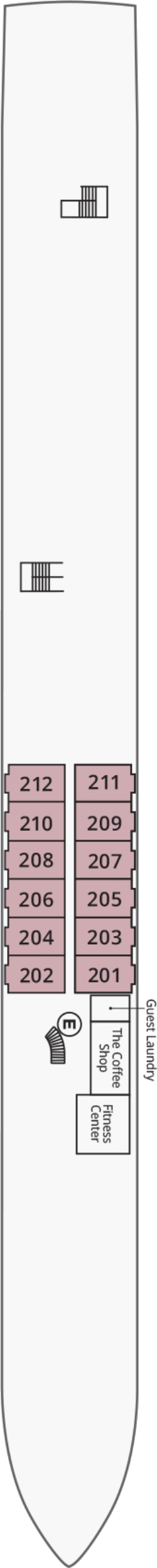 Saint Remy Deck plan