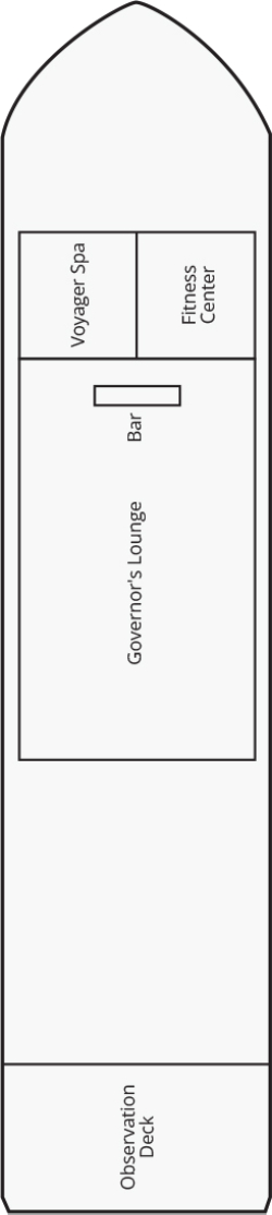 Sun Deck plan