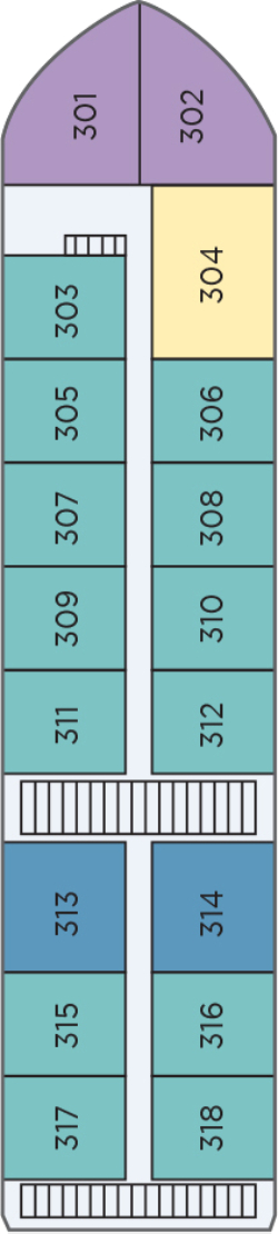 Upper Deck plan