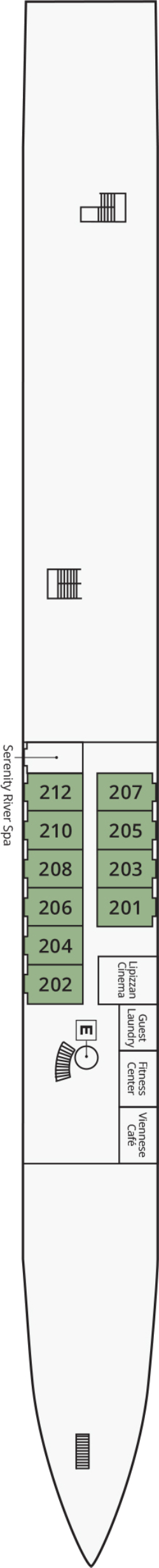 Bavarian Deck plan
