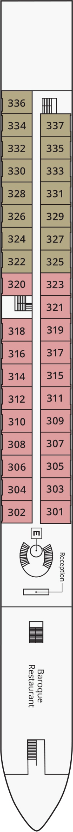 Schonbrunn Deck plan