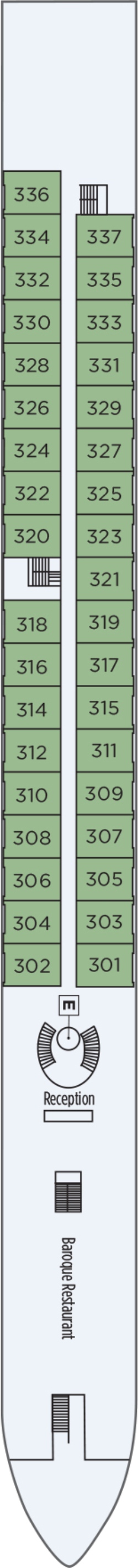 Schonbrunn Deck plan