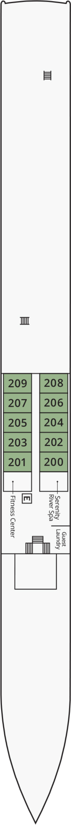 Moselle Deck plan