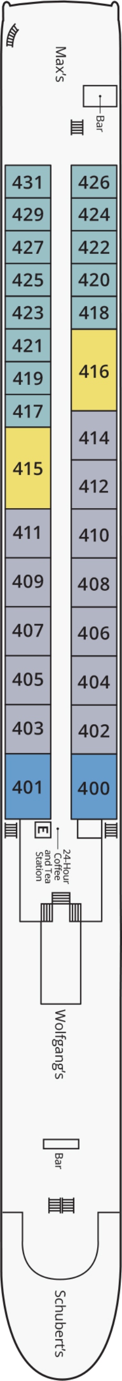Rhine Deck plan