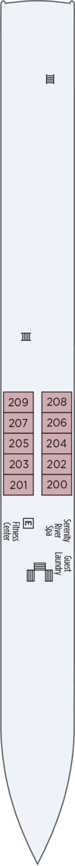 Moselle Deck plan