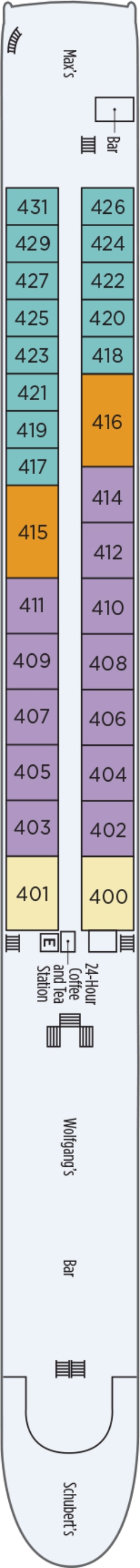 Rhine Deck plan