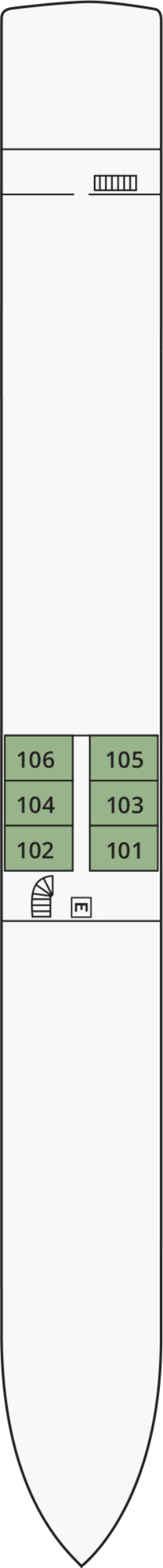 Beaujolais Deck plan