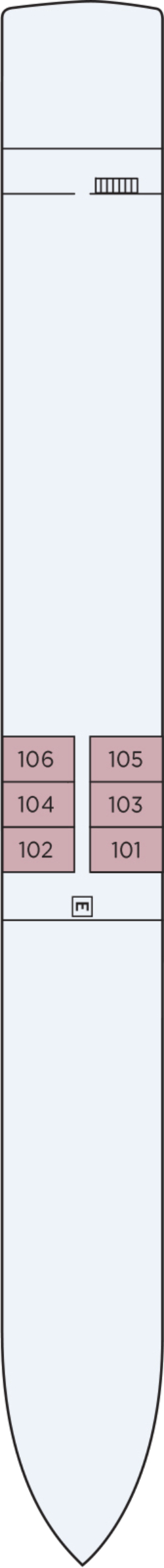 Beaujolais Deck plan