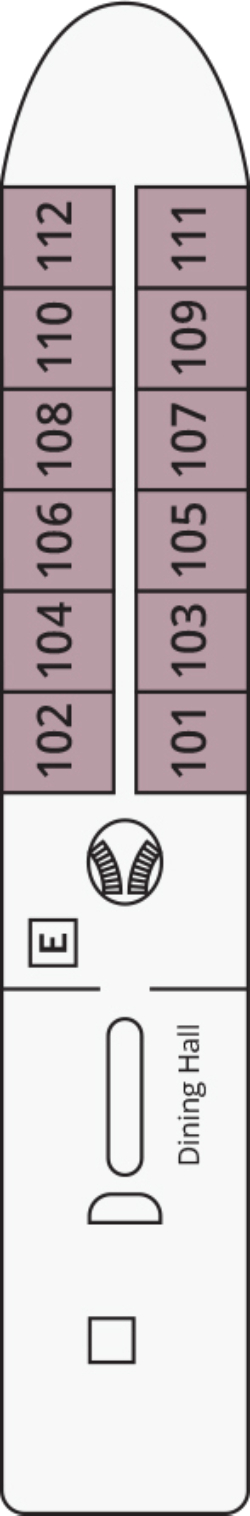 Lotus Deck plan