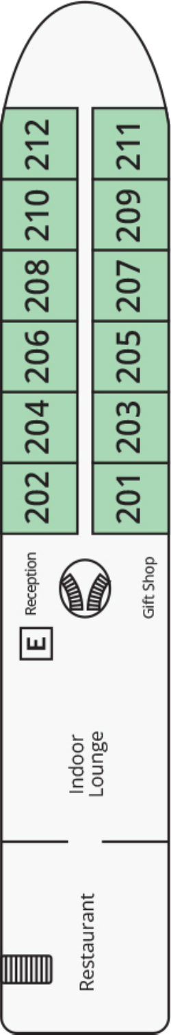 Orchid Deck plan