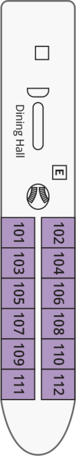 Lotus Deck plan