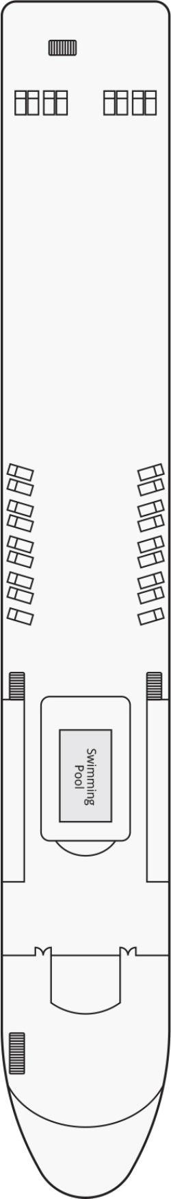 Blue Azzelij Terrace Deck plan