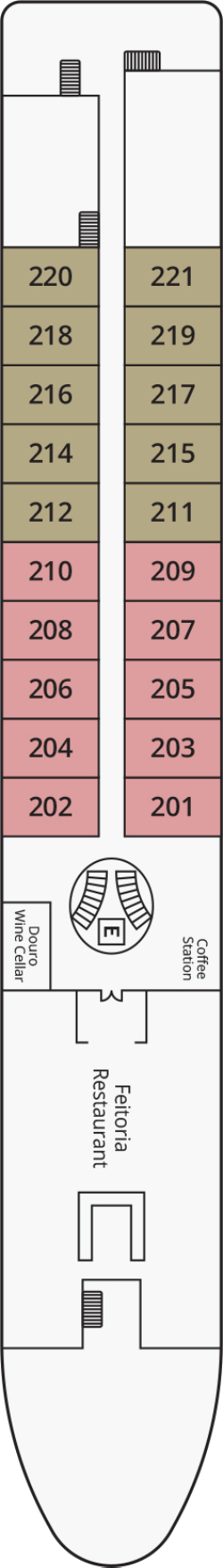 Cape Verde Deck plan