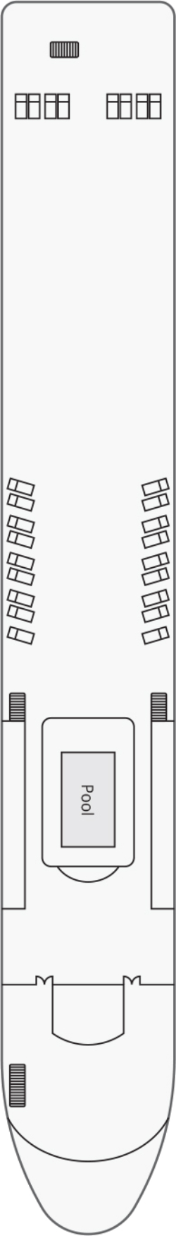 Blue Azzelij Terrace Deck plan