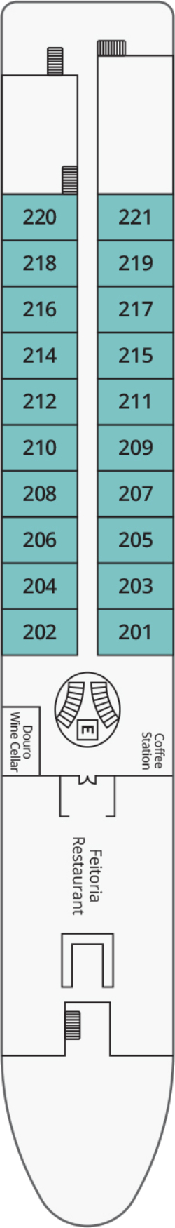 Cape Verde Deck plan