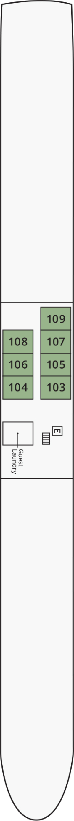 Torcello Deck plan