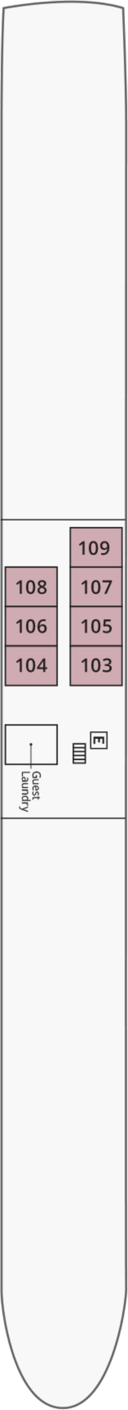 Torcello Deck plan