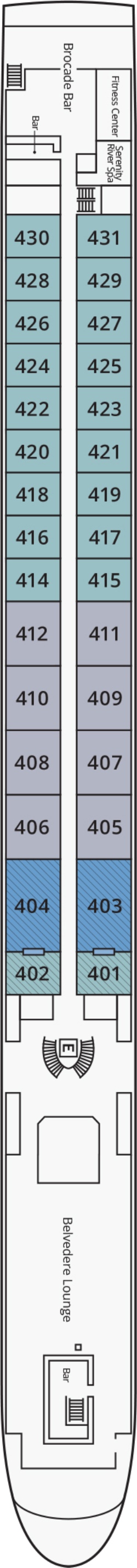 Adele Deck plan