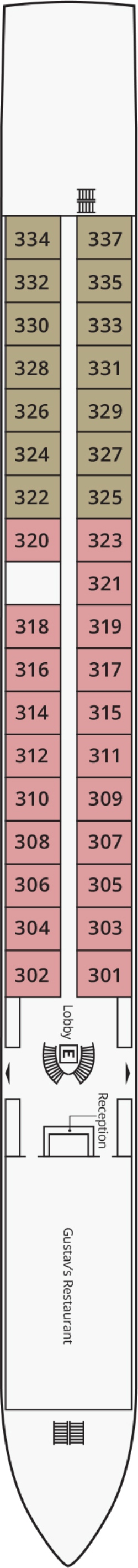 Athene Deck plan