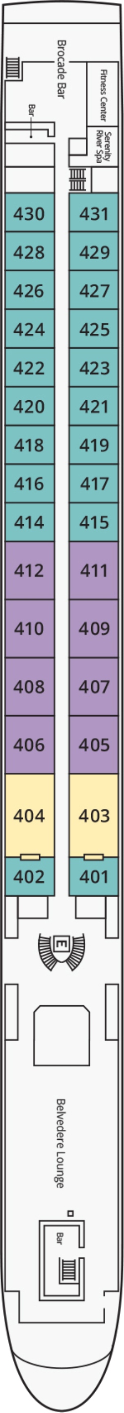 Adele Deck plan