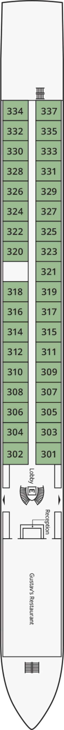 Athene Deck plan