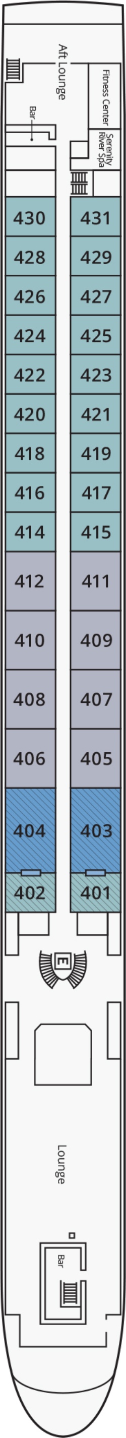 Adele Deck plan