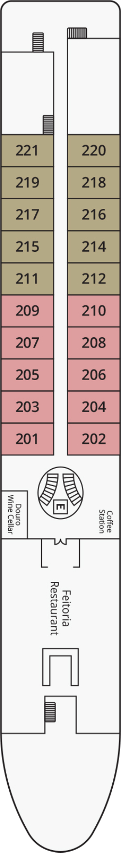 Cape Verde Deck plan