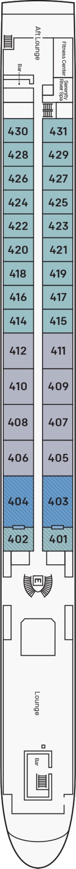 Rhine Deck plan