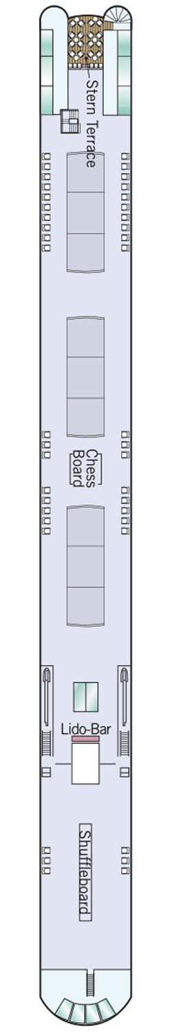 Sun Deck plan