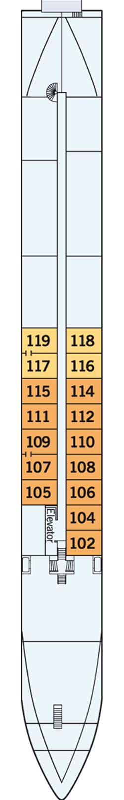 Haydn Deck plan