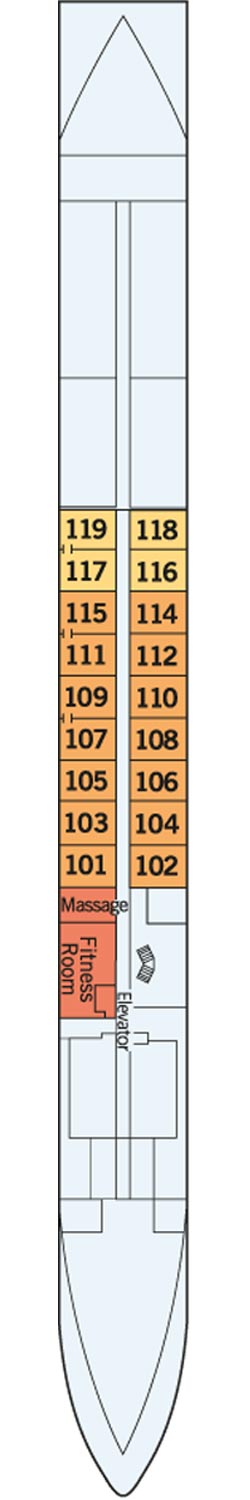 Haydn Deck plan