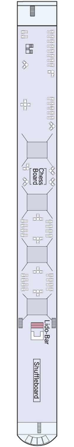 Sun Deck plan