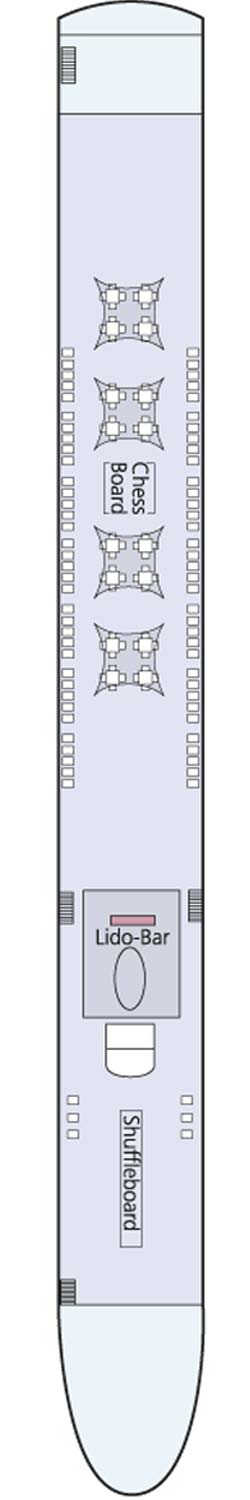 Sun Deck plan