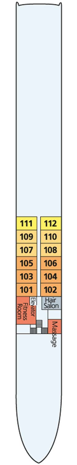 Haydn Deck plan