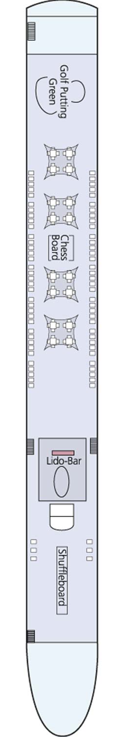 Sun Deck plan