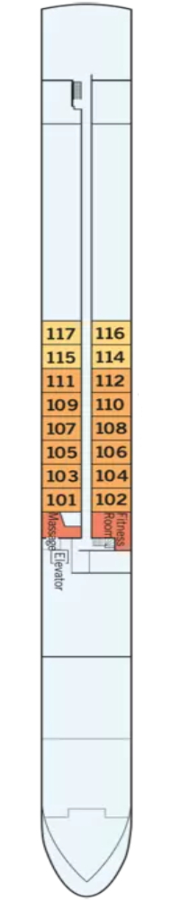 Haydn Deck plan