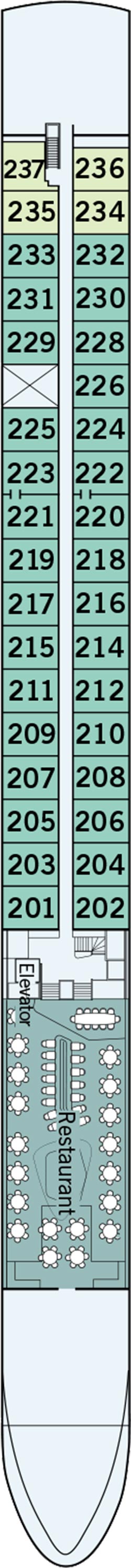 Strauss Deck plan