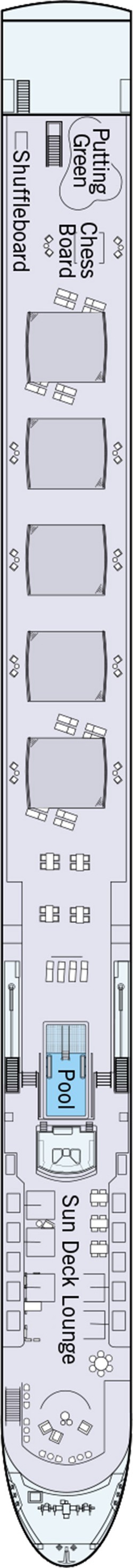 Sun Deck plan