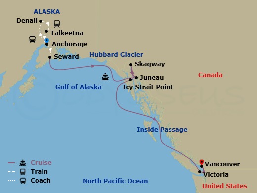 10N Tundra Explorers Family Ct 9B Route Map