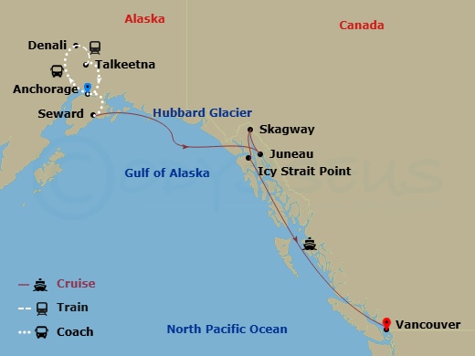 Cruise Route Map