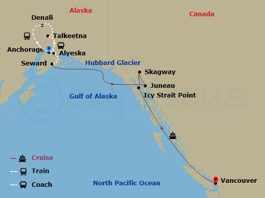 Cruise Route Map