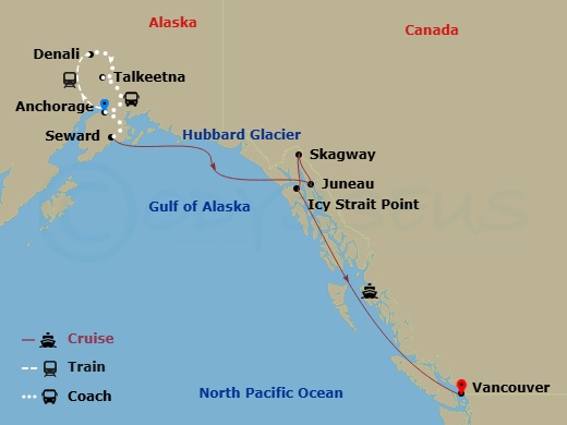 Cruise Route Map
