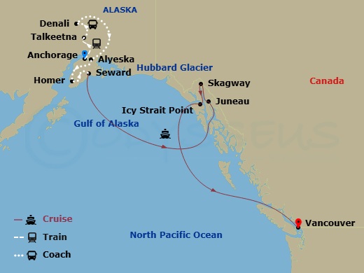 Cruise Route Map