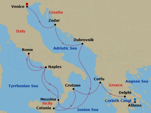 Star Collector: A Winter Muse In The Mediterranean Route Map
