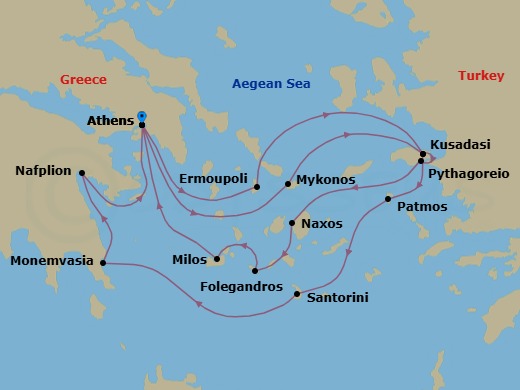 Star Collector: Greek Classics & Hidden Gems Unveiled Route Map